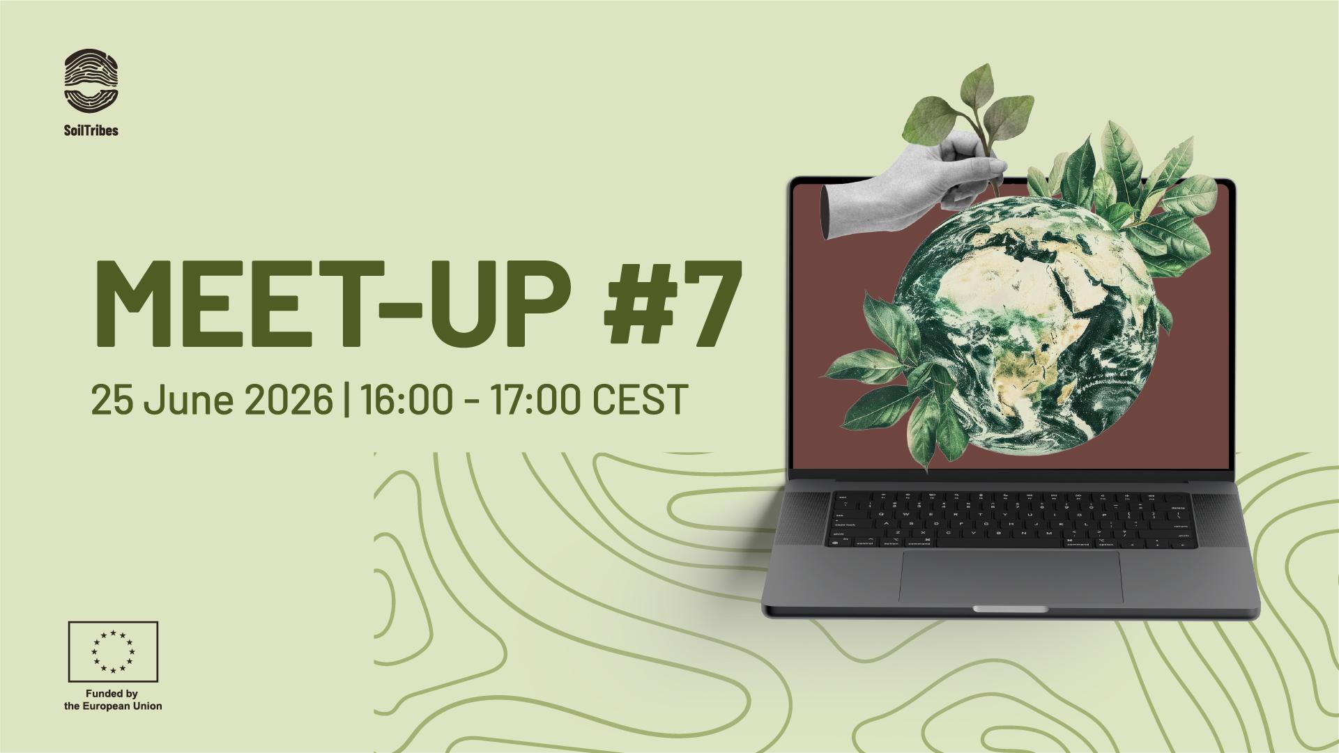 Promotional visual for the SoilTribes 7th meet-up.