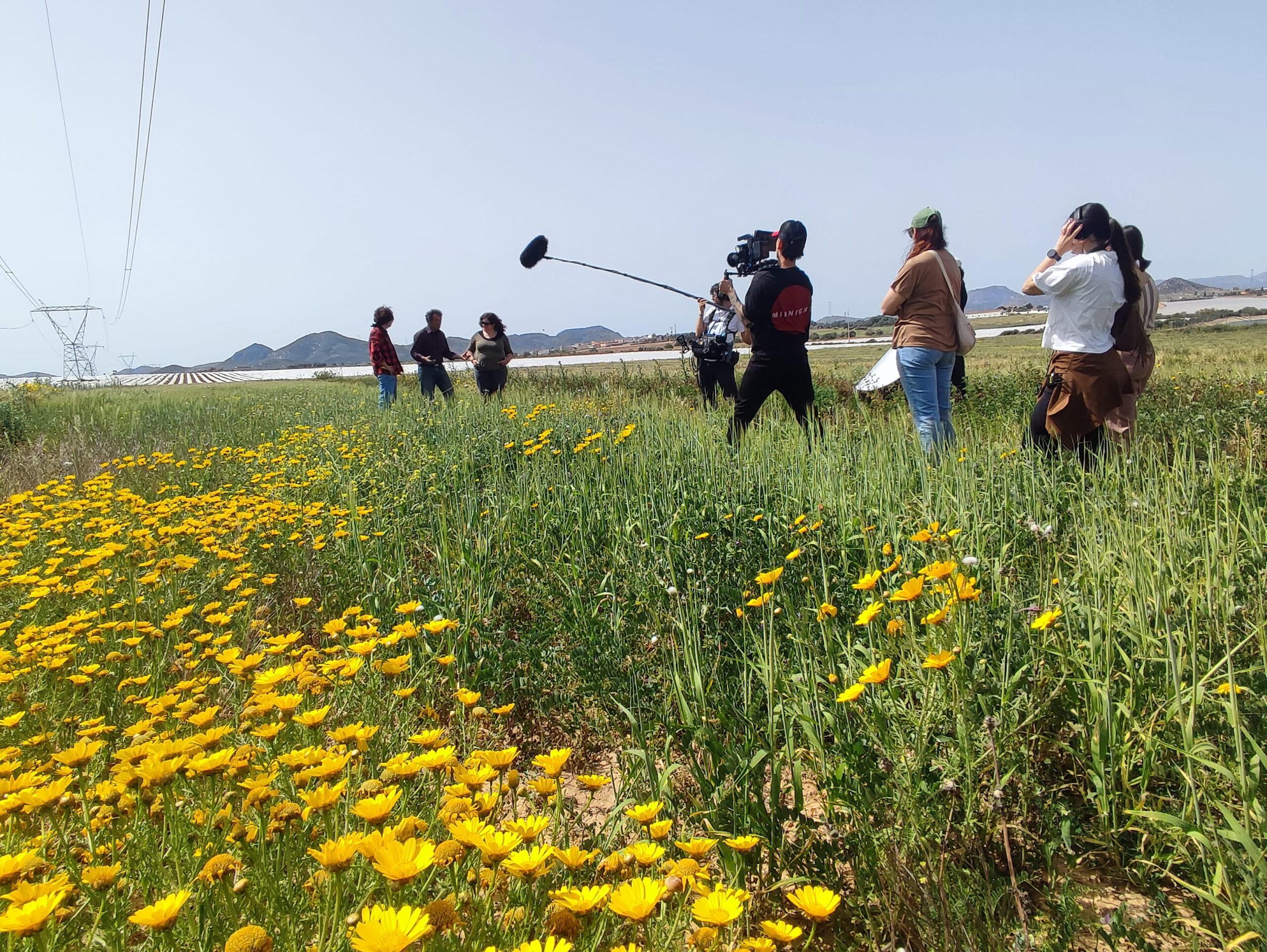 Filming video in La Unión (Reg. de Murcia) IMG_20260410_125120